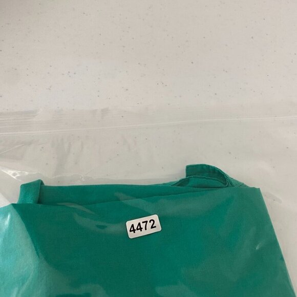 Theory March Button Up Long Sleeve Dress Shirt Womens Medium Green Cotton - Picture 7 of 7